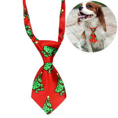 Christmas Dog Necktie