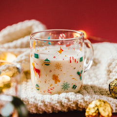 Creative Christmas  Panda Glass Mug