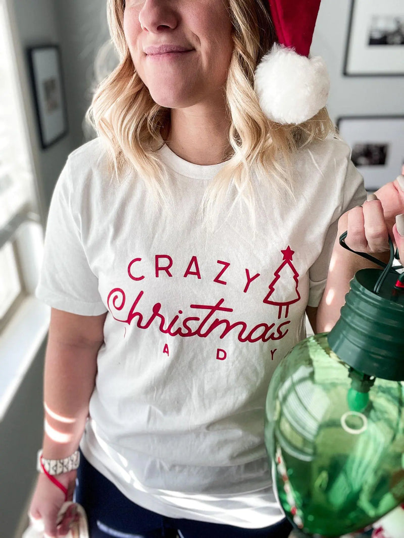 Crazy Christmas Lady T-Shirt