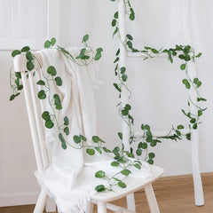 Christmas Garland Chair Decor