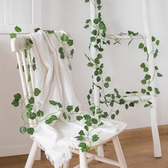 Christmas Garland Chair Decor