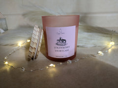 Strawberry Shortcake Hand Made Soy Wax Candle