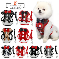 Elegant Christmas Dog Harness