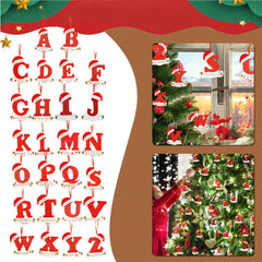 Christmas Tree Letter Decoration