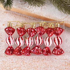 Christmas Candy Cane Tree Decor