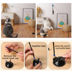 Cat Teaser Wand Toy