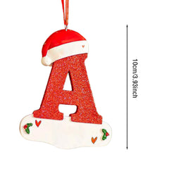 Christmas Tree Letter Decoration