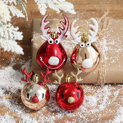 Christmas Wooden Elk Tree Decor