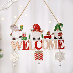 Hanging Christmas Door Decor