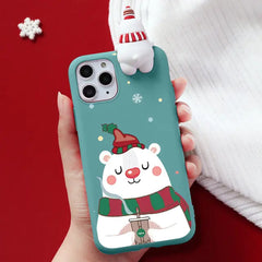 3D Merry Christmas Phone Case